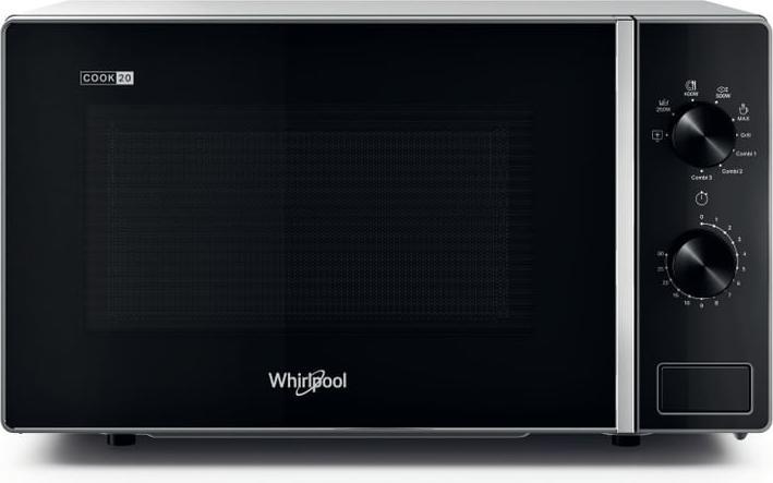 Actual product image Whirlpool MWP 103 SB Worktop Grill Microwave (EU plug, 20 l)