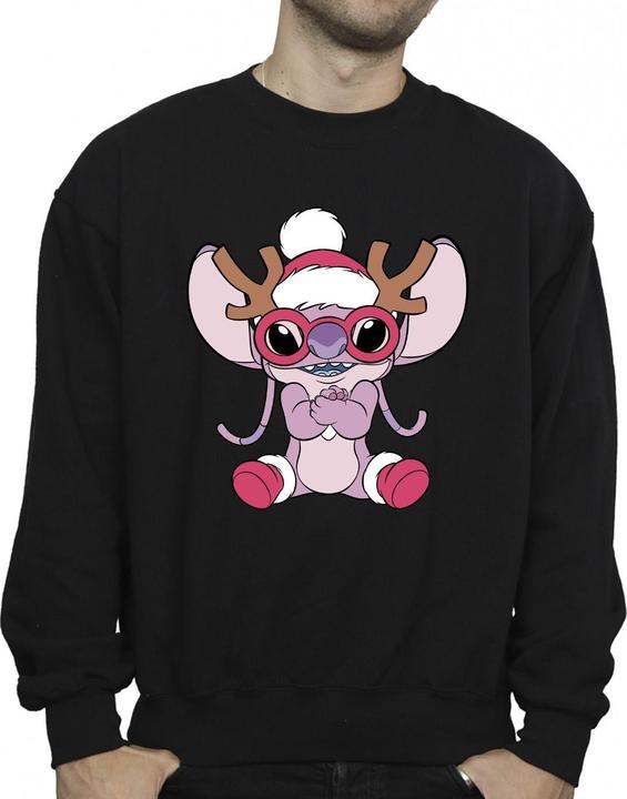 Immagine prodotto Disney Lilo & Stitch Angel Reindeer Felpa Uomo (XL)