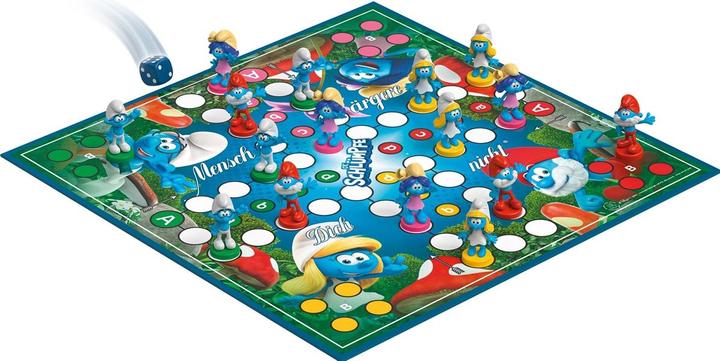 Productafbeelding Schmidt Spiele Mensch ärgere Dich nicht, De Smurfen (d) (Duits)
