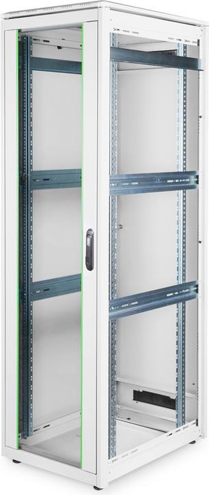 Assmann DIGITUS 42U Unique network cabinet 600x800mm glass door gray (42 RU, 19 inch rack)