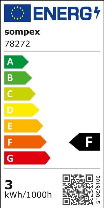 Energie-Label Sompex TROLL 2.0 (188 lm, IP54)