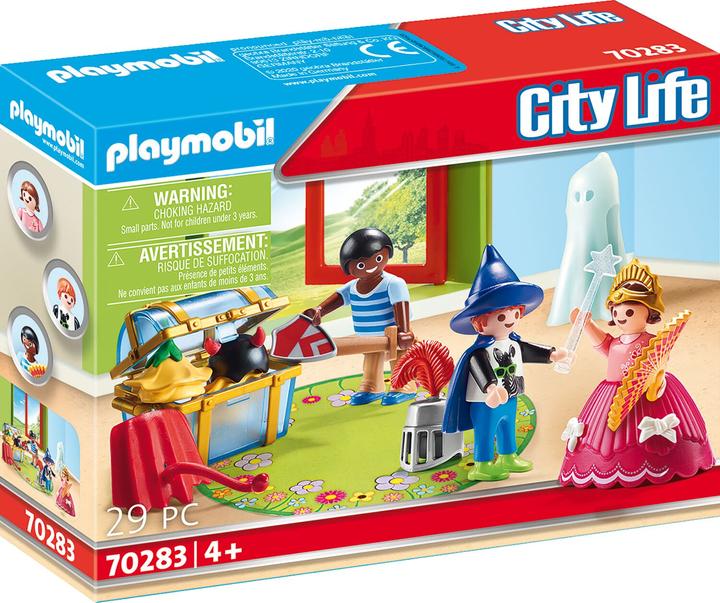 Playmobil Kinder mit Verkleidungskiste (70283, Playmobil City Life)