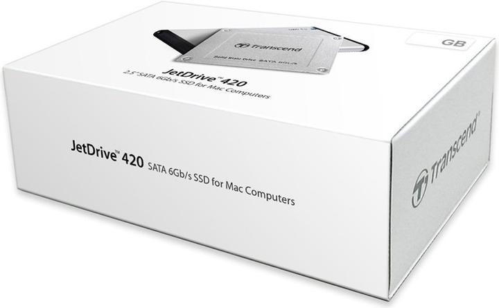 Actual product image Transcend SSD JetDrive 420 480GB, MLC (480 GB, 2.5")