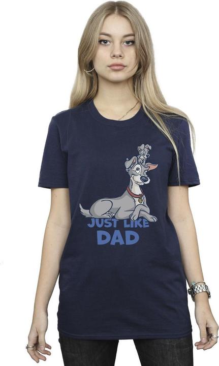 Produktbild Disney Lady And The Tramp Just Like Dad TShirt (5XL)