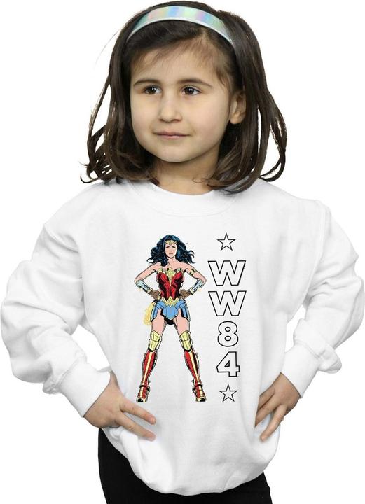Immagine prodotto Wonder Woman 84 Standing Logo Felpa Ragazze (152, 158)