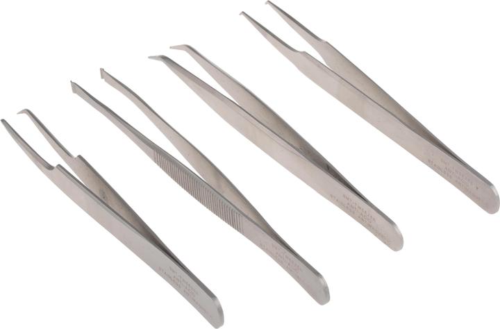 Image du produit Rs Pro 4 piece SMT tweezer set,120mm L