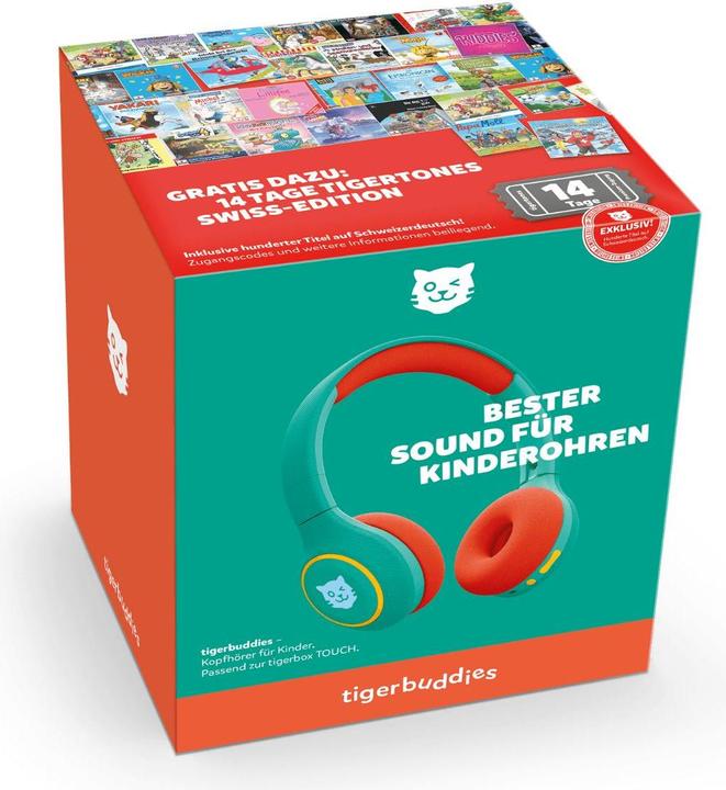 Actual product image Tigermedia Tigerbuddies Headphones (English, German, French, Italian)