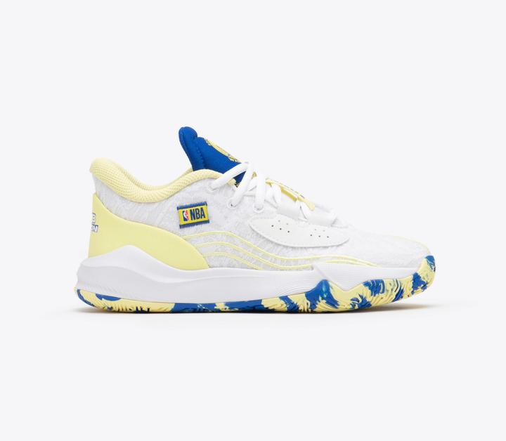 Tarmak Kids Basketball Shoes low NBA Warriors - Fast 900 Low-1 white
