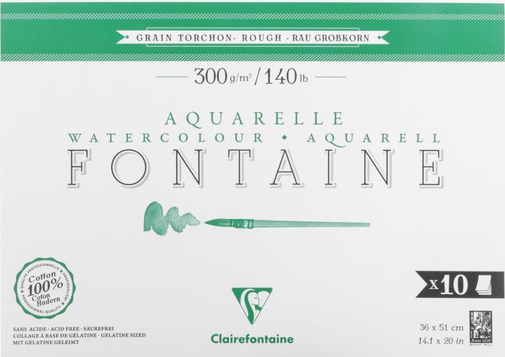 Immagine prodotto Clairefontaine Blocco Fontaine GF (300 g/m², 64 x)
