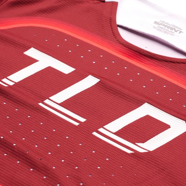 Immagine prodotto Troy Lee Designs Maglia Sprint, Reverb, rosso corsa, S (S)