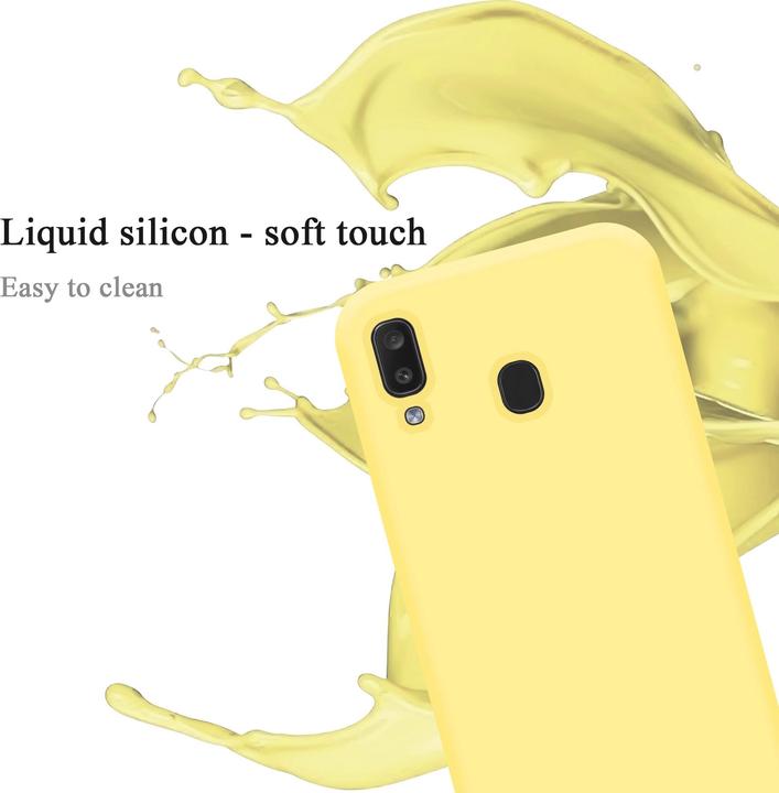 Immagine prodotto Cadorabo Copertura della cassa del silicone liquido TPU (Samsung Galaxy A20, Samsung Galaxy M10s, TCL A30)