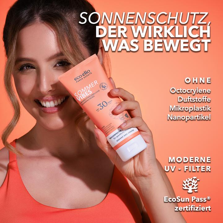 Immagine prodotto Eco Elio Sommer Vibes (Crema solare, SPF 30, 200 ml, 246 g)