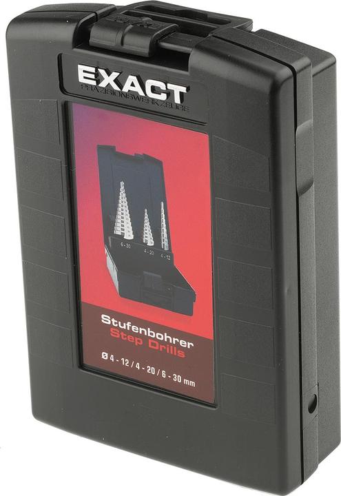 Productafbeelding Exact HSS stappenboren set 3 stuks 6 (4 - 20, 6 - 30, 4 - 12)