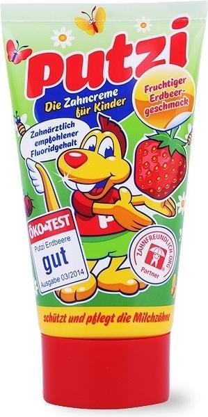 Image du produit Putzi dentifrice pour enfants, fraise, 50 ml (50 ml)