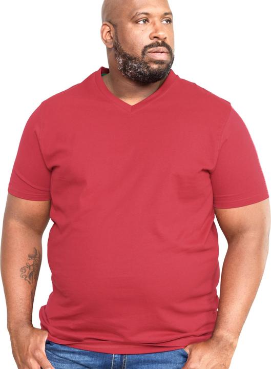 Produktbild DUKE Tshirt Signature 2 Mit Vausschnitt King Size Baumwolle (4XL)