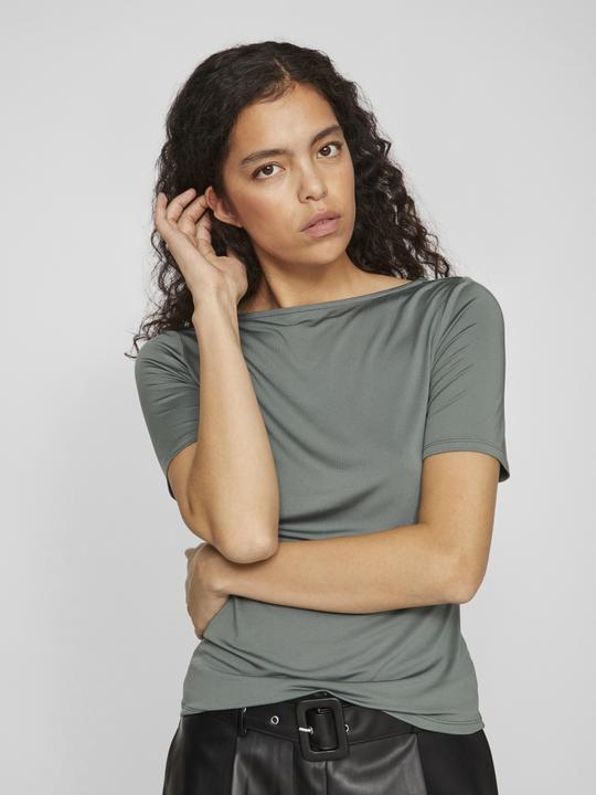 Actual product image Vila Boat-neck top with short sleeves (XL)