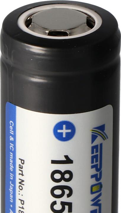 Produktbild Keeppower Akku 18650 geschützt (Flat Top) (1 Stk., 18650, 3400 mAh)