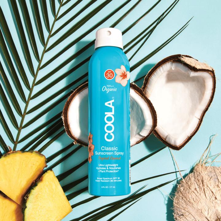 Immagine prodotto Coola Suncare Classic Spray Tropical Coconut (Spray solare, SPF 30, 177 ml, 177 g)