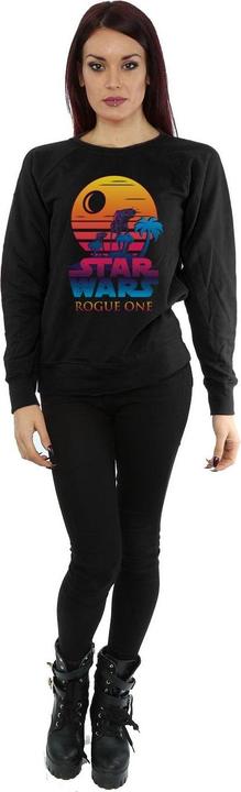 Actual product image Star Wars Womens/Ladies Rogue One Logo Sunset Sweatshirt (S)