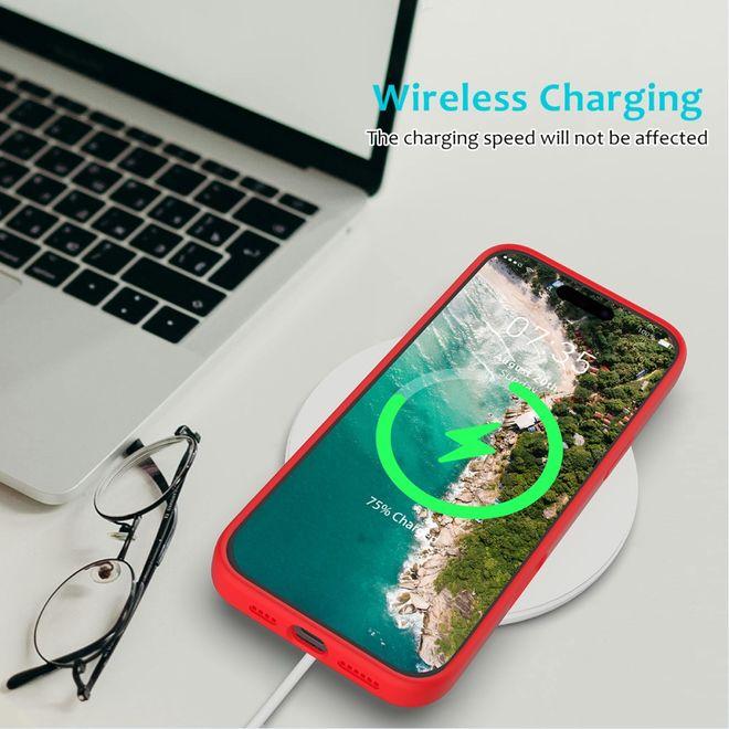 Actual product image MU Classic Liquid Silicone Series (Apple iPhone 16 Pro Max)