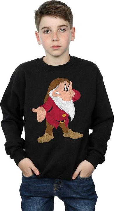 Produktbild Disney Snow White And The Seven Dwarves Classic Grumpy Sweatshirt Jungen (140, 146)