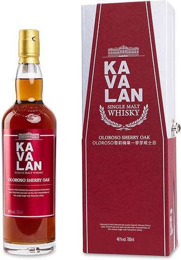 Immagine prodotto Kavalan Sherry Oak Matured (Single Malt, 1 x 70 cl)