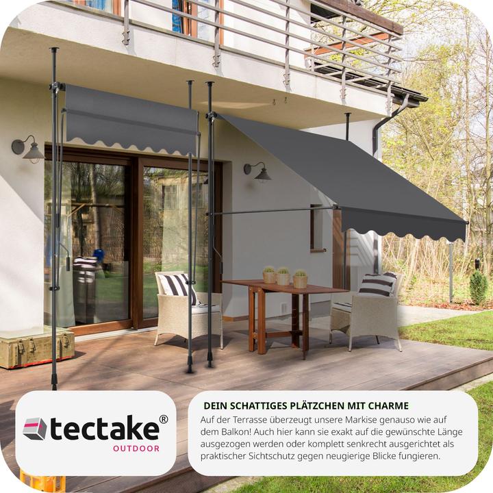 Immagine prodotto tectake Tenda da sole a morsetto (1.50 m)