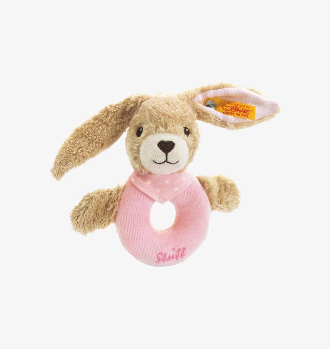 Produktbild Steiff Hoppel Hase Greifring Rosa