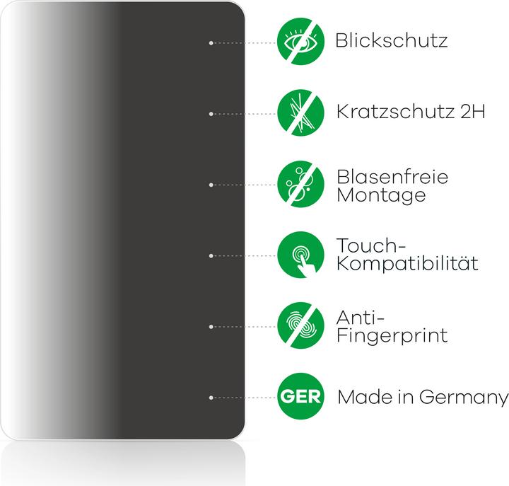 Produktbild upscreen Spy Shield Blickschutzfolie (1 Stück, Galaxy Tab S6)