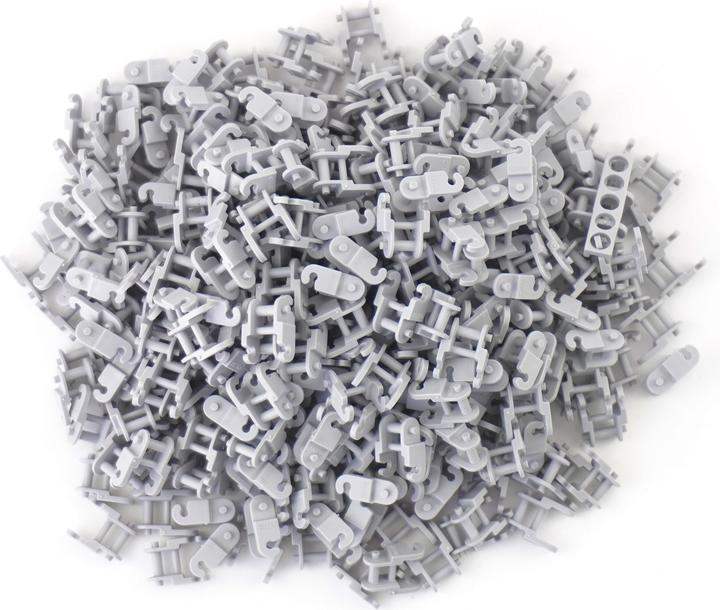 Image du produit LEGO Technic Maillons Gris clair pour Bager et Chenille Gris clair - 3711 NOUVEAU! Quantité 1000x (3711)