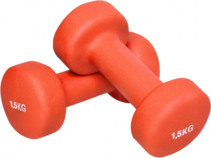 Gorilla Sports Gymnastikhanteln Set 10 kg mit Koffer (2 x 2 kg, 2 x 1.5 kg, 2 x 1 kg, 2 x 0.5 kg)