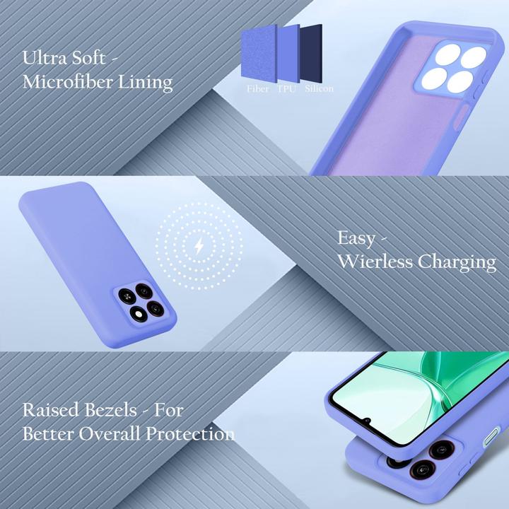 Image du produit Cadorabo Coque pour ZTE Blade A35 / A55 TPU Liquid Silicone Case (HTC A55)