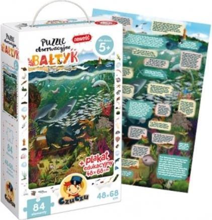 Image du produit Czuczu 5902983490708 puzzle Contour 84 pc(s) Underwater (84 pièces)