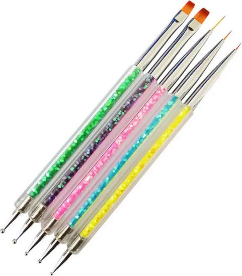 Produktbild Nagellack24 Pinsel/Spitzen Set (Set, Multicolor)