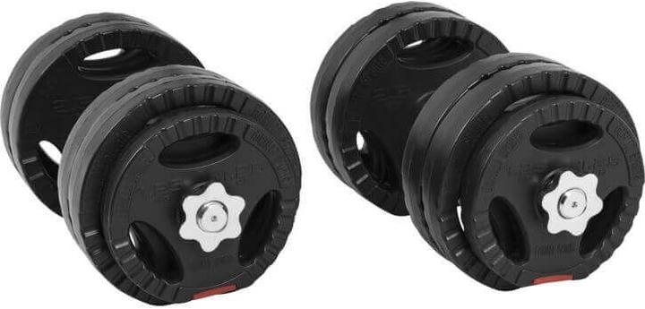 Immagine prodotto Gorilla Sports set di manubri (8 x 2,5 kg, 4 x 1,25 kg)