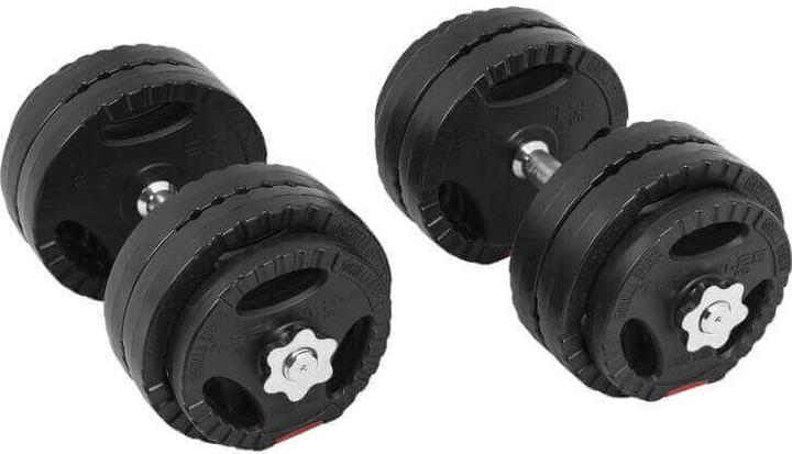 Immagine prodotto Gorilla Sports set di manubri (8 x 2,5 kg, 4 x 1,25 kg)