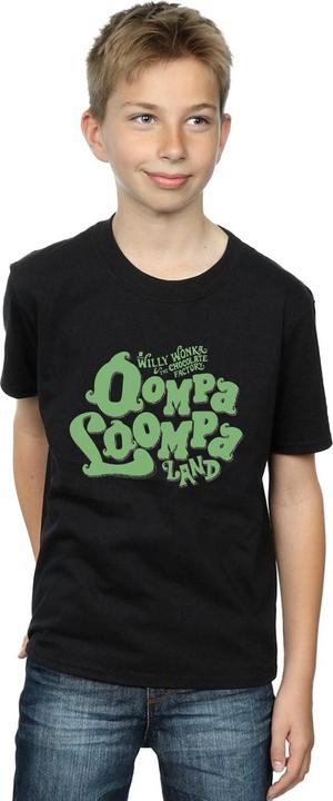 Immagine prodotto Willy Wonka & the Chocolate Factory Oompa Loompa Land Maglietta Ragazzi (128)