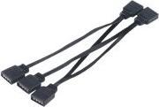Actual product image Akasa 4-in-1 RGB splitter cable