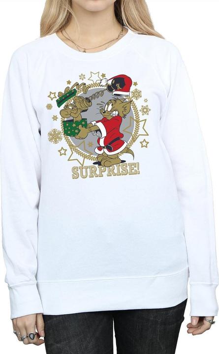 Immagine prodotto Tom & Jerry Christmas Surprise Felpa Donna (M)