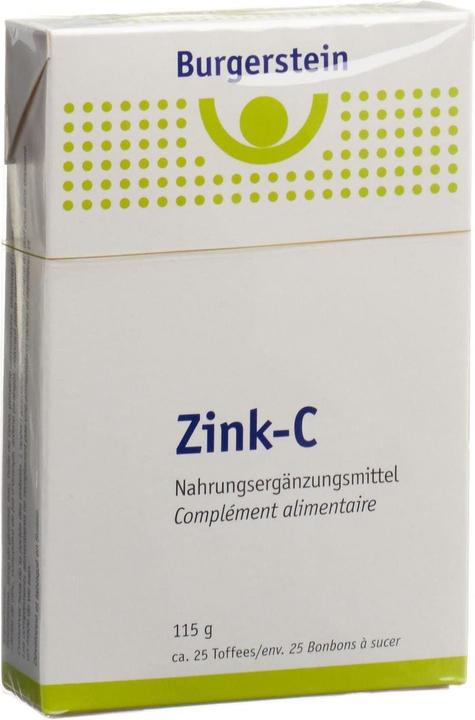 Burgerstein Zink-C (25 Stück, Toffees, 115 g)