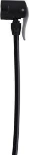 Actual product image Dunlop Bicycle air pump for all valves