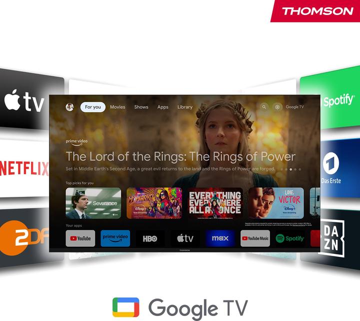 Actual product image Thomson Streaming Box Plus 270 (3.07 GB, Android 12)