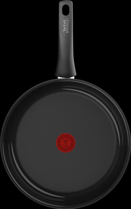 Actual product image Tefal Frying pan Renew Black On 28cm (28 cm, Frying pan, Aluminium, Ceramic)