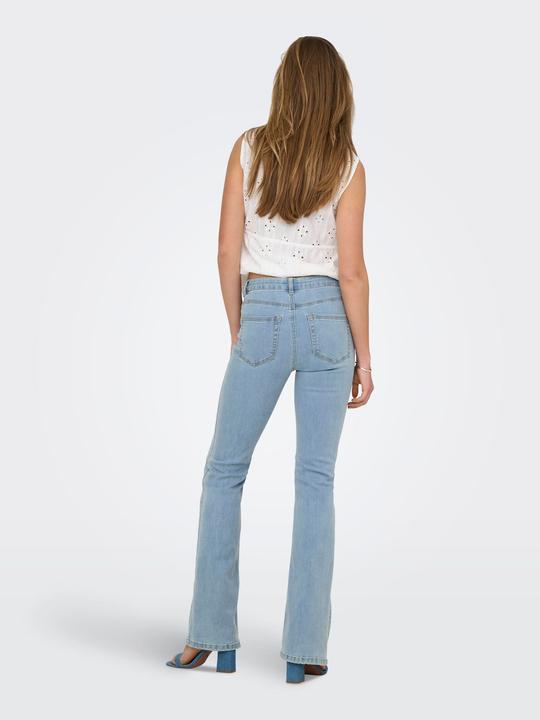 Produktbild Only ONLWAUW Hohe Taille Ausgestellt Jeans Flared fit jeans (32)
