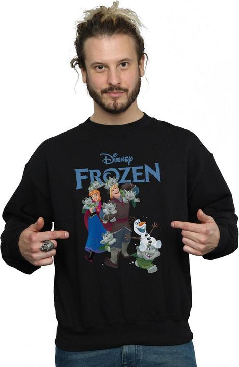 Image du produit Disney - Sweat FROZEN HAPPY TROLLS - Homme (M)