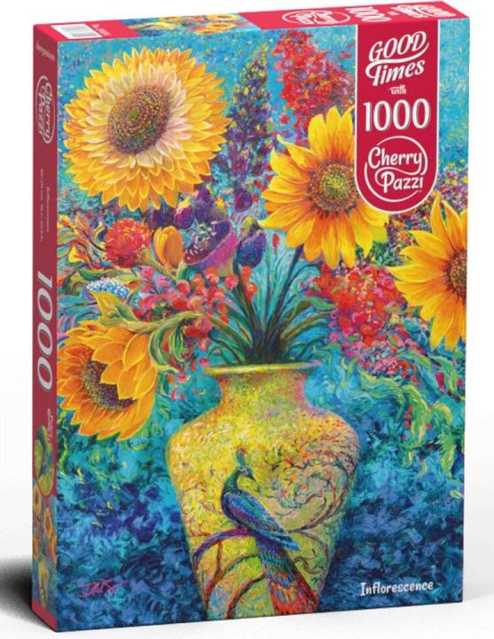 Actual product image Cherry Pazzi Puzzle flowers 1000 pieces (1000 pieces)