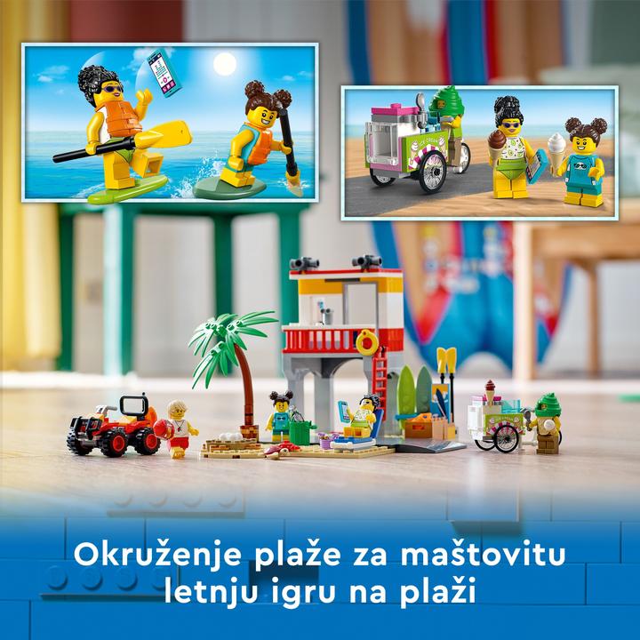 Produktbild LEGO Rettungsschwimmer-Station (60328, LEGO City)