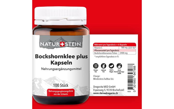 Immagine prodotto Naturstein Fieno greco plus (100 Pezzo/i, Pillole, 154 g)