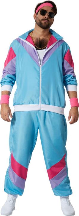 Image du produit tectake Costume pour homme rétro années 80,90 ensemble de survêtement (M)