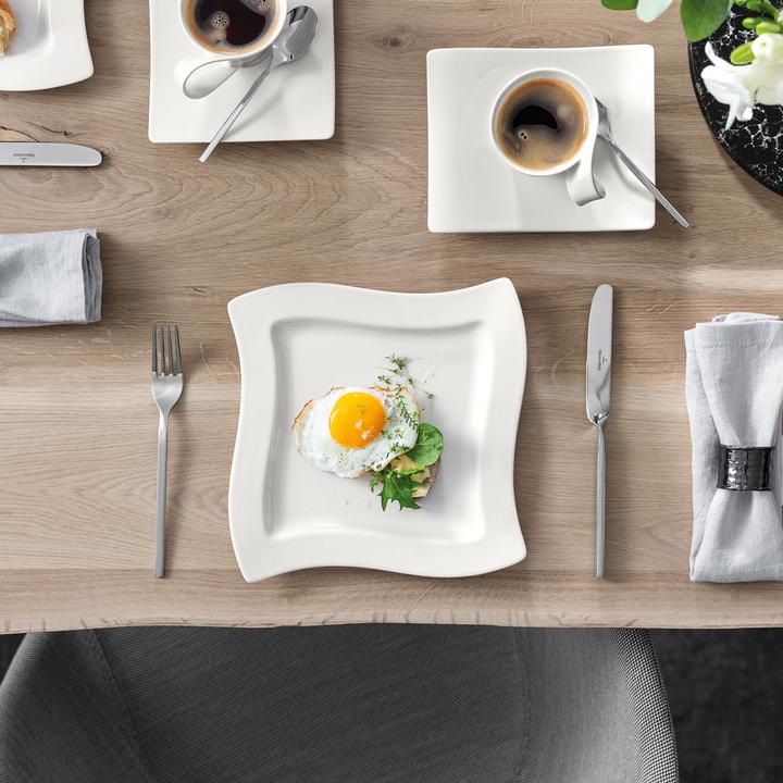 Produktbild Villeroy & Boch Frühstücksteller Quadrat NewWave (1 x, 24 cm)